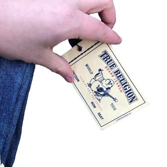 BRAND New True Religion Jeans Size 42 RICKY Blue - Picture 7 of 10